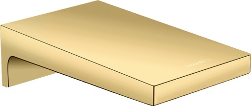 Pipa cada Hansgrohe Metropol montaj incastrat  18.5 cm  gold optic lustruit