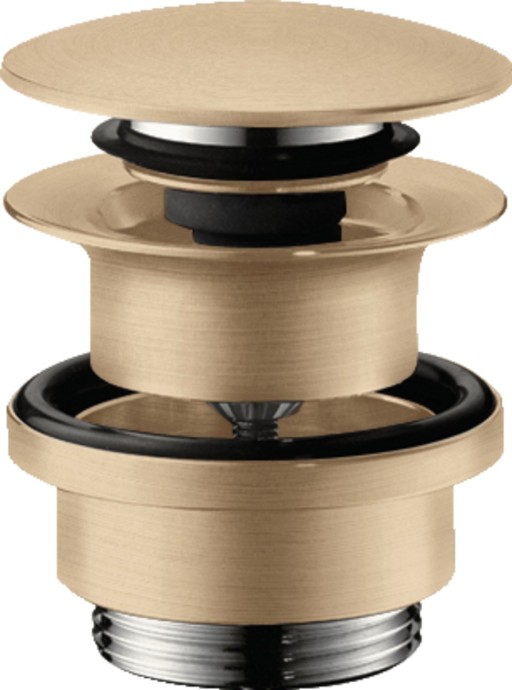 Ventil lavoar Hansgrohe Push-Open DN32  bronz periat