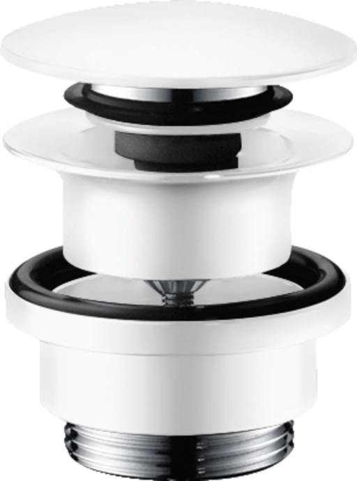 Ventil lavoar Hansgrohe Push-Open DN32  alb mat