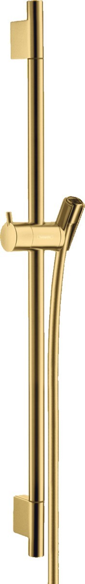 Bara de dus Hansgrohe Unica S Puro 65cm cu furtun 160cm  gold optic lustruit