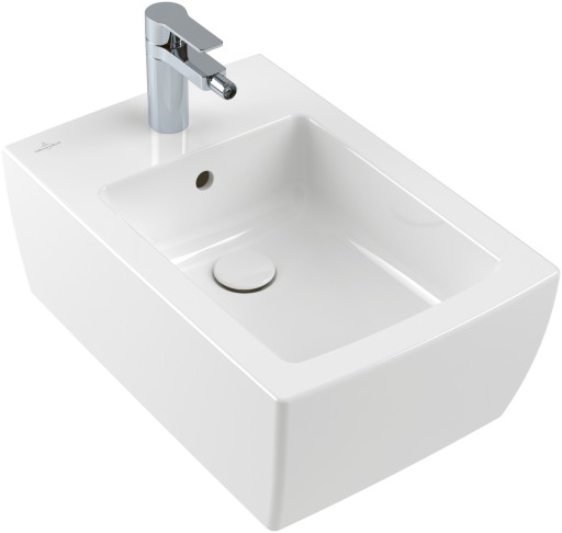Bideu suspendat Villeroy & Boch Memento 2.0  56x37.5cm  Alb Alpin