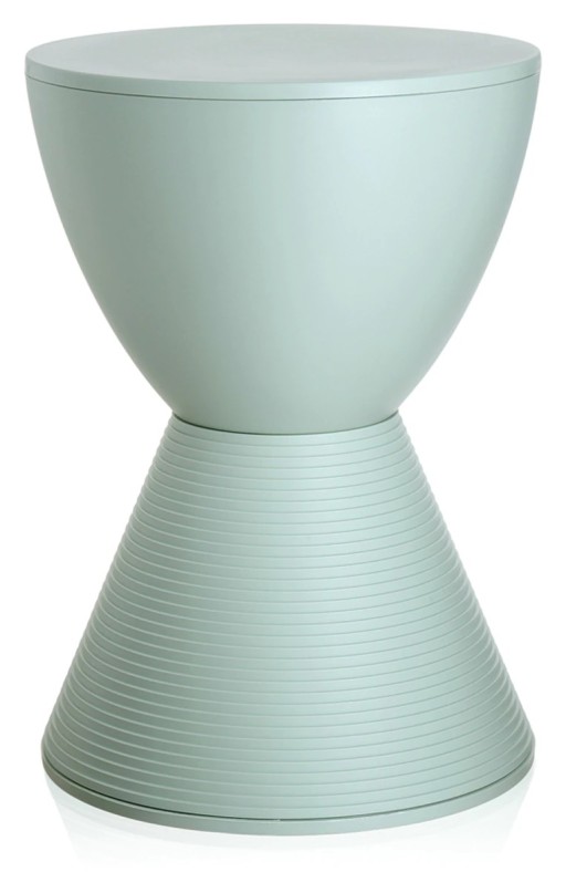 Masuta Kartell Prince Aha design Philippe Stark  d30cm  h43cm  verde
