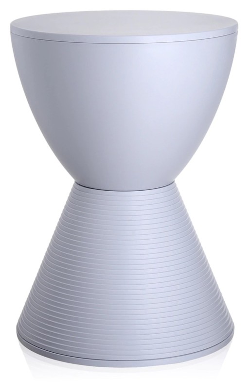 Masuta Kartell Prince Aha design Philippe Stark  d30cm  h43cm  gri lavanda