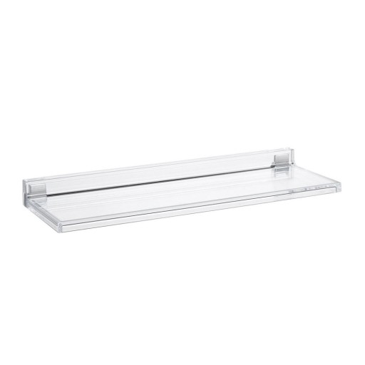 Etajera Kartell by Laufen Shelfish design Ludovica & Roberto Palomba  45x15cm  transparent
