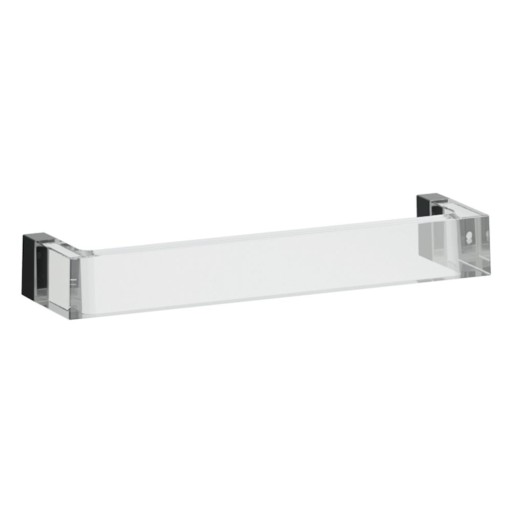 Suport prosop Kartell by Laufen Rail design Ludovica & Roberto Palomba  30cm  transparent