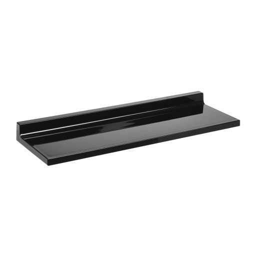 Etajera Kartell by Laufen Shelfish design Ludovica & Roberto Palomba  45x15cm  negru lucios