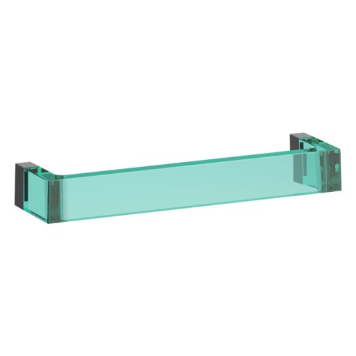 Suport prosop Kartell by Laufen Rail design Ludovica & Roberto Palomba  30cm  turcoaz