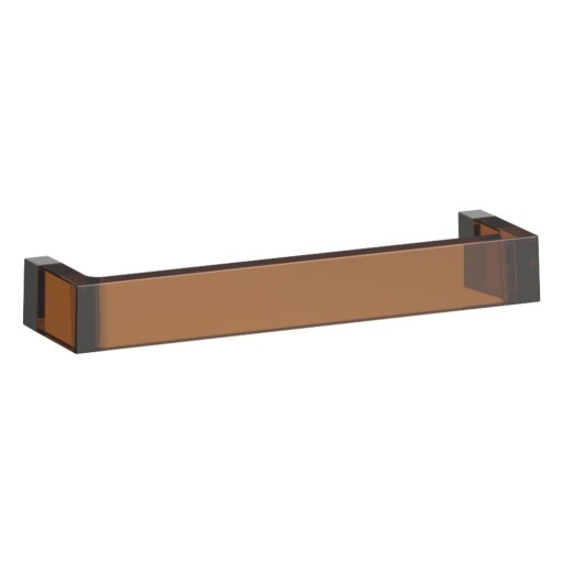 Suport prosop Kartell by Laufen Rail design Ludovica & Roberto Palomba  30cm  maro