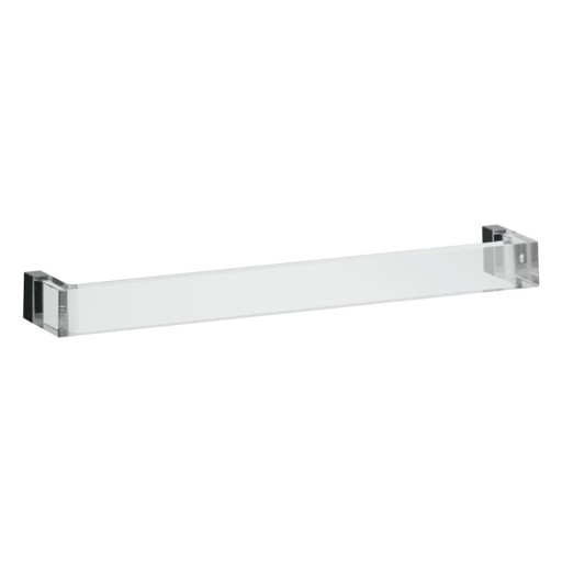 Suport prosop Kartell by Laufen Rail design Ludovica & Roberto Palomba  45cm  transparent