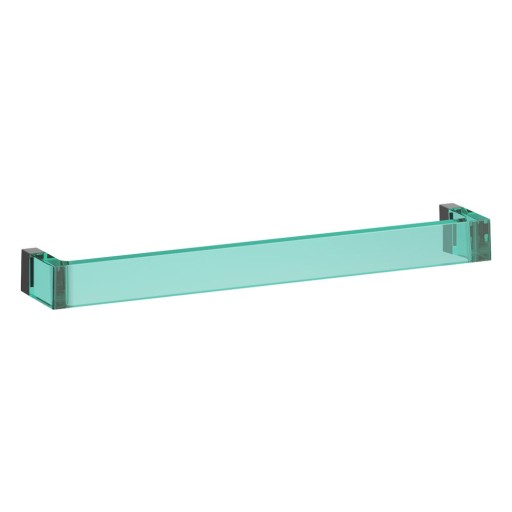 Suport prosop Kartell by Laufen Rail design Ludovica & Roberto Palomba  45cm  turcoaz