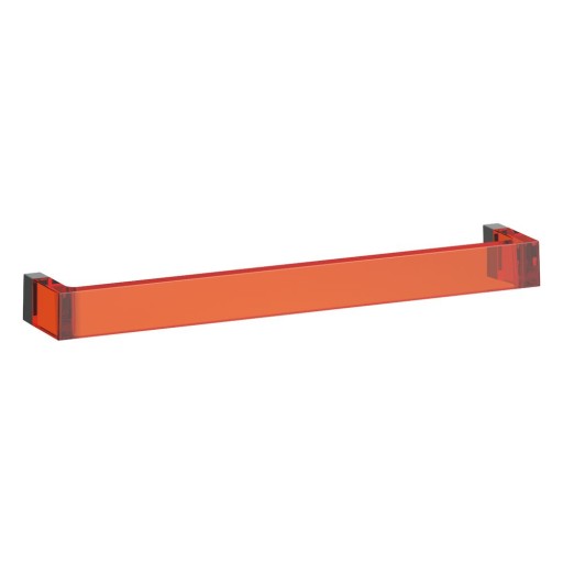 Suport prosop Kartell by Laufen Rail design Ludovica & Roberto Palomba  45cm  portocaliu