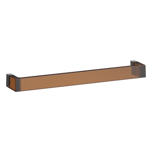 Suport prosop Kartell by Laufen Rail design Ludovica & Roberto Palomba  45cm  maro