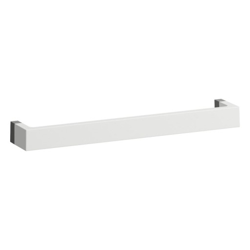 Suport prosop Kartell by Laufen Rail design Ludovica & Roberto Palomba  45cm  alb lucios
