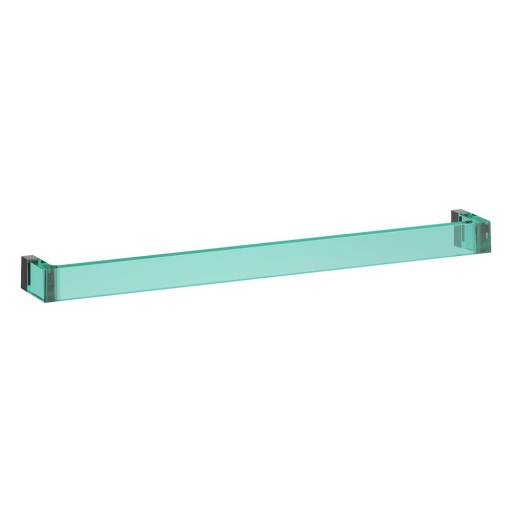 Suport prosop Kartell by Laufen Rail design Ludovica & Roberto Palomba  60cm  turcoaz