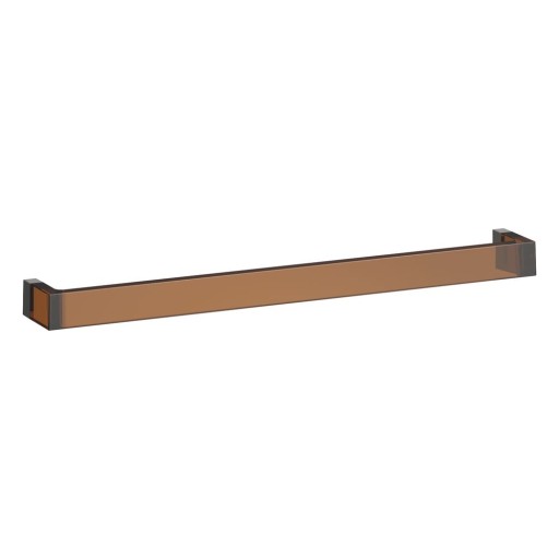Suport prosop Kartell by Laufen Rail design Ludovica & Roberto Palomba  60cm  maro