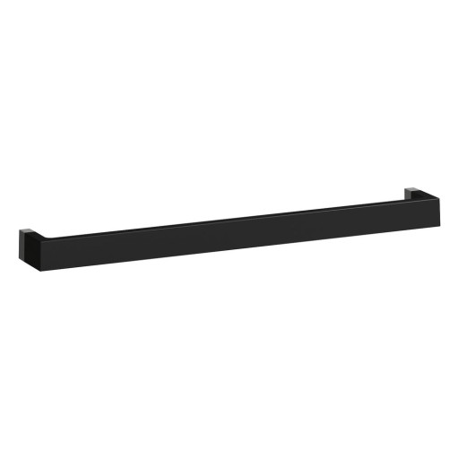 Suport prosop Kartell by Laufen Rail design Ludovica & Roberto Palomba  60cm  negru lucios