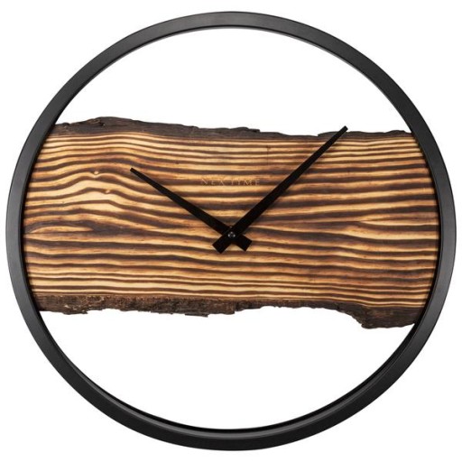 Ceas de perete NeXtime Forest 45cm  lemn