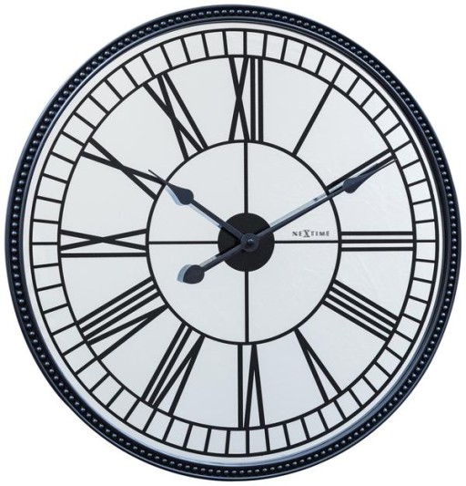 Ceas de perete NeXtime Cleopatra Mirror 56cm  negru