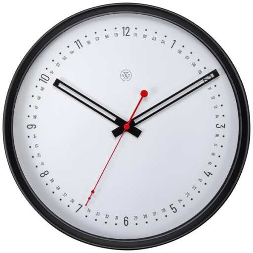 Ceas de perete NeXtime Sweden 30cm  negru-alb
