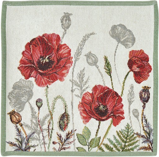 Napron Sander Gobelins Poppy Meadow 32x96cm  40 natur