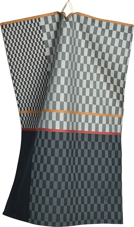 Servet Sander Jacquards Nelson 50x70cm  34 graphite