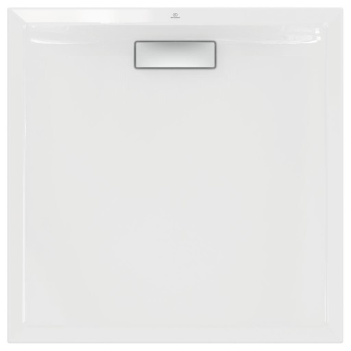 Cadita de dus joasa patrata Ideal Standard Ultra Flat New 90x90cm acril  alb