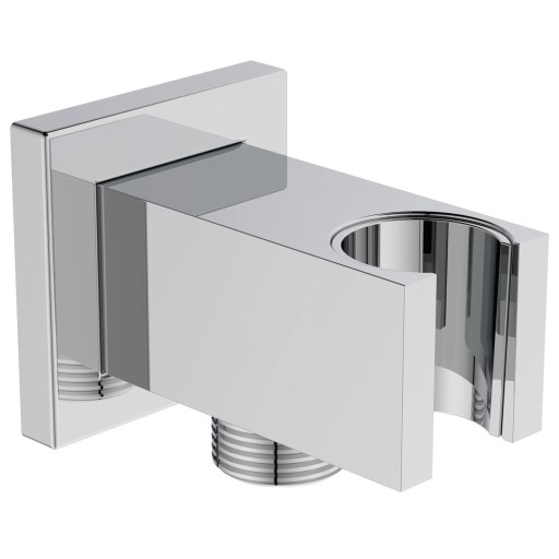 Conector FixFit Ideal Standard Ideal Rain Square cu agatatoare de dus  crom