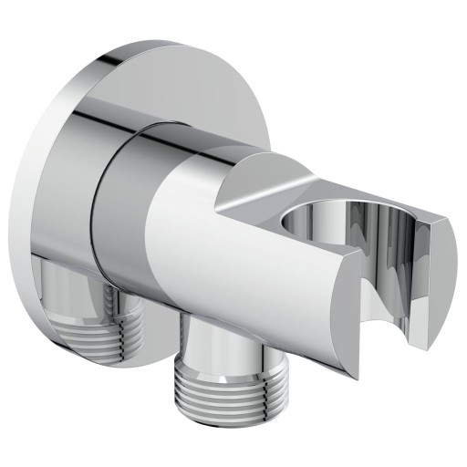 Conector FixFit Ideal Standard Ideal Rain Round cu agatatoare de dus  crom