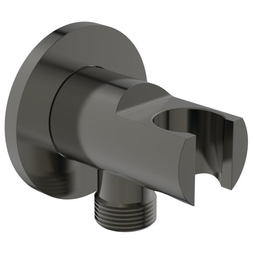 Conector FixFit Ideal Standard Ideal Rain Round cu agatatoare de dus  gri magnetic