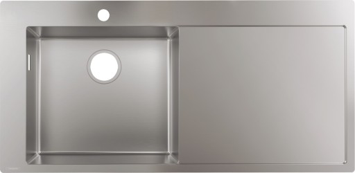 Chiuveta bucatarie Hansgrohe S717-F450  1045x510mmmm  picurator dreapta  inox
