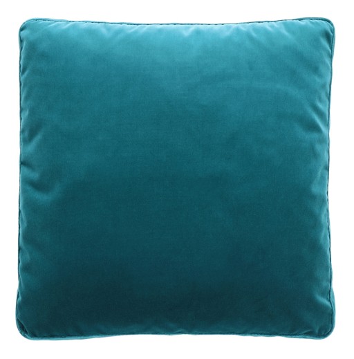 Perna decorativa Kartell Velvet design Piero Lissoni  48x48cm  53 turcoaz