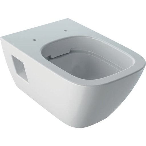 Vas WC suspendat Geberit Selnova Square Rimfree 35x54cm  alb