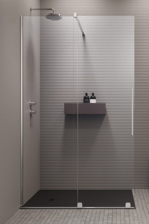 Cabina de dus tip Walk-in Radaway Furo 110 cm  orientare stanga