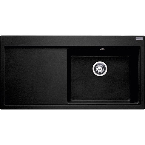 Chiuveta bucatarie Franke Mythos MTG 611-100 ST  picurator stanga  1000x515mm   fragranite  Nero