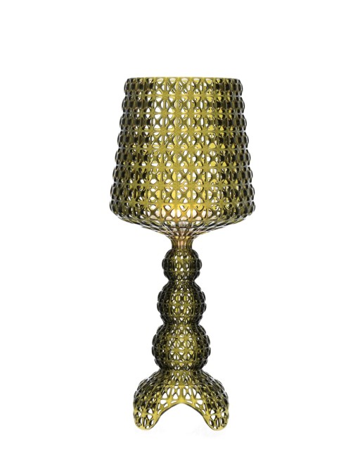 Veioza Kartell Mini Kabuki design Ferruccio Laviani  LED 8.4W  h70cm  verde