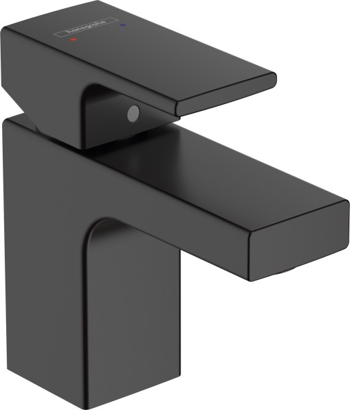 Baterie lavoar Hansgrohe Vernis Shape 70  ventil pop-up  negru mat