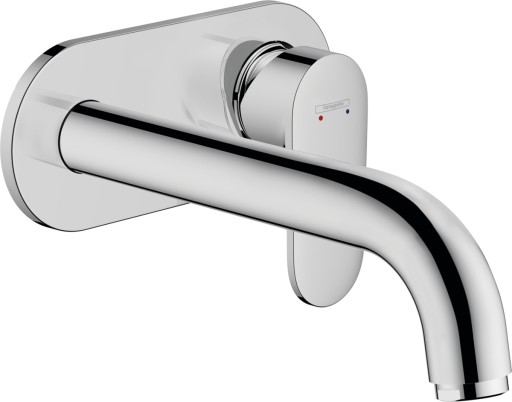 Baterie lavoar Hansgrohe Vernis Blend cu pipa 205mm  montaj incastrat  necesita corp ingropat  crom