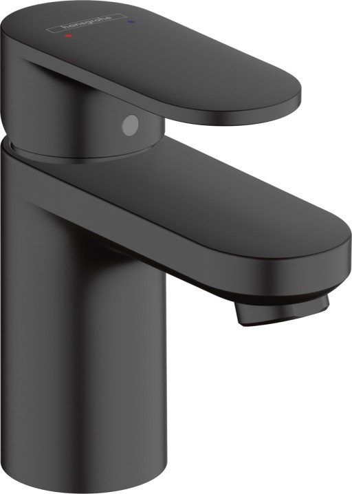 Baterie lavoar Hansgrohe Vernis Blend 70  ventil pop-up  negru mat