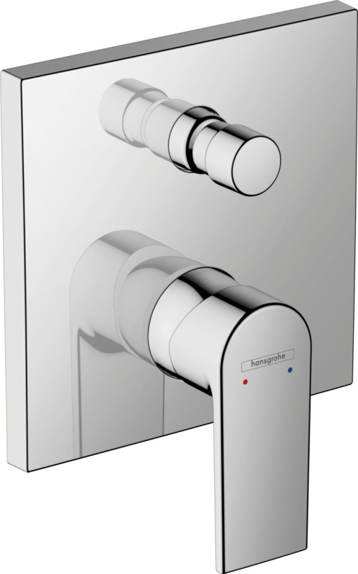 Baterie cada - dus Hansgrohe Vernis Shape montaj incastrat  necesita corp ingropat  crom