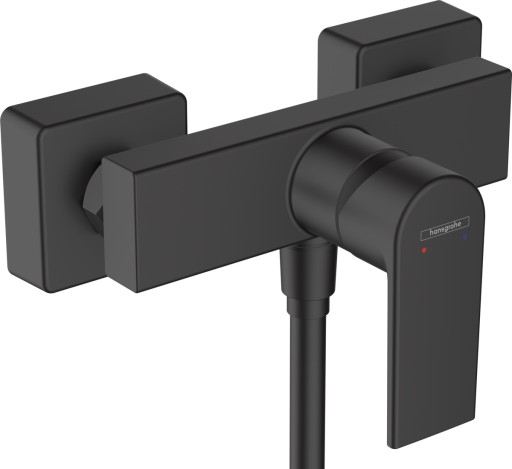 Baterie dus Hansgrohe Vernis Shape  negru mat
