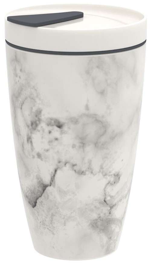 Cana cu capac like. by Villeroy & Boch Coffee To Go 0.35 litri  Marmory