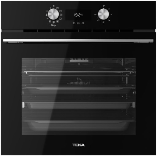 Cuptor incorporabil Teka AirFry HLB 8416  70 litri  9 functii  HydroClean PRO  Fry Master Box  negru