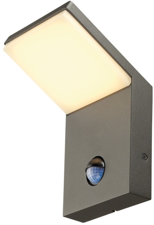 Aplica exterior SLV Ordi  LED 9W  Sensor miscare  IP44  antracit