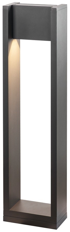 Stalp de iluminat exterior SLV Quad Pole  LED 18W  h 90cm  IP65  antracit
