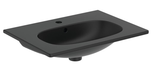 Lavoar Ideal Standard Tesi 62x45cm  montare pe mobilier  negru mat