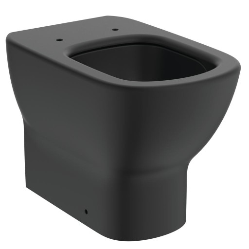 Vas WC Ideal Standard Tesi AquaBlade back-to-wall pentru rezervor ingropat  negru mat