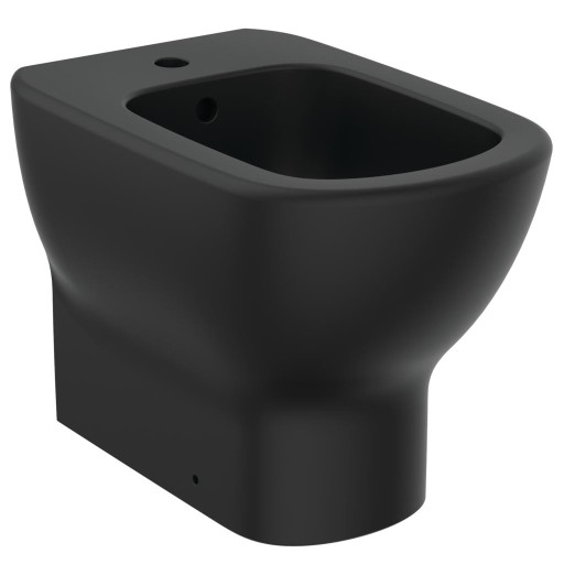 Bideu pe pardoseala Ideal Standard Tesi back-to-wall  negru mat