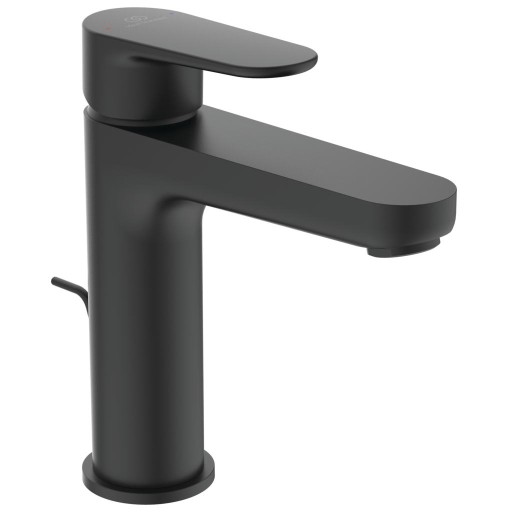 Baterie lavoar Ideal Standard Cerafine O h120  ventil metalic pop-up  negru mat