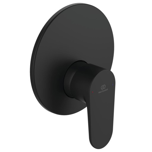 Baterie dus Ideal Standard Cerafine O cu montaj incastrat  corp ingropat inclus  negru mat