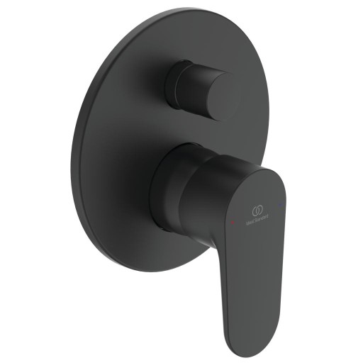 Baterie cada - dus Ideal Standard Cerafine O cu montaj incastrat  necesita corp ingropat A1000NU  negru mat